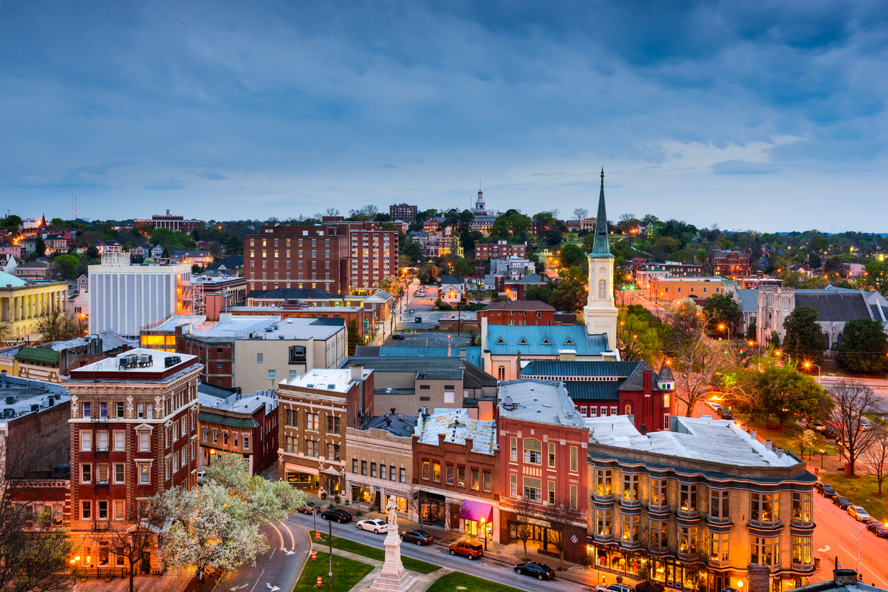 Panoramic Image of Macon, GA